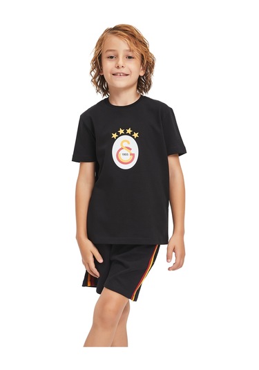 Gsstore Galatasaray Çocuk T-shirt C241111 SIYAH