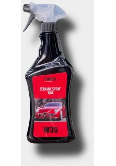 Slopes W35 Ceramic Spray Wax Seramik İçerikli Hızlı Cila 750ml.