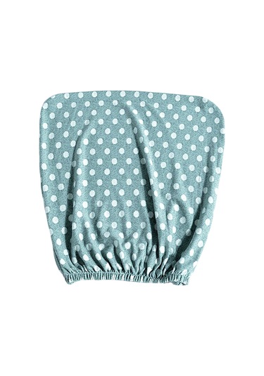 Suntek Ev İçin Döner Sandalye Ofis Koltuğu Arkalık Örtüsü Slipcover Dots Green