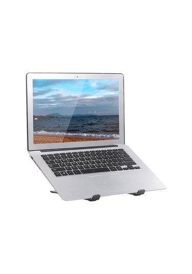Novahub Katlanabilir 6 Seviyeli Alüminyum Laptop Stand - Ergonomik, Hafif Ve Taşınabilir Dizüstü Bilgisayar Tutucu