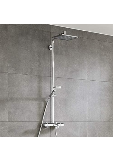 Hansgrohe Crometta E240 Termostatik Banyo Bataryası Duş Kolunu