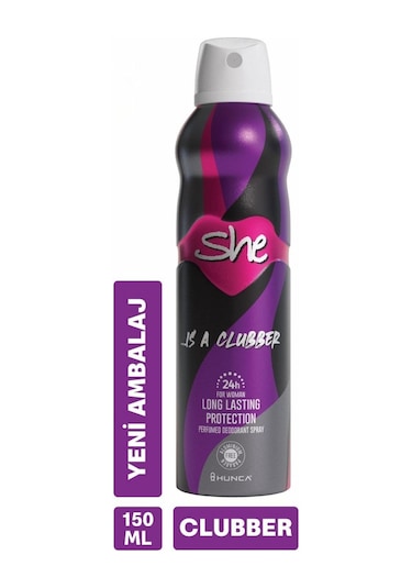She Is A Clubber Kadın Deodorant 150 ML