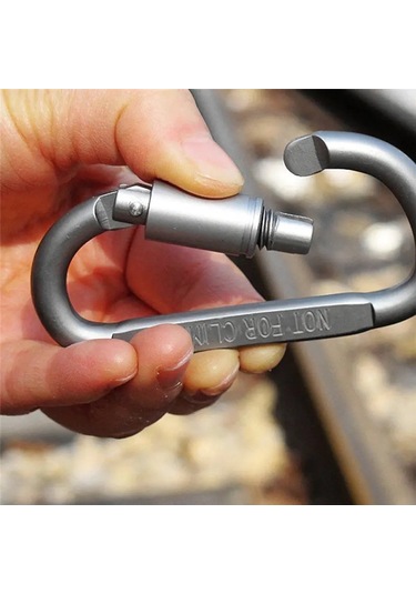 MSO Outdoor Kamping VIP Kalite Alüminyum Karabina Açık Gri