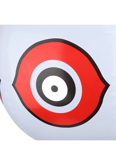 Suofeng Bahçe Kuş Engelleyici Balon - 3d Göz Desenli, Rüzgar Hareketli, Pvc Materyal Siyah