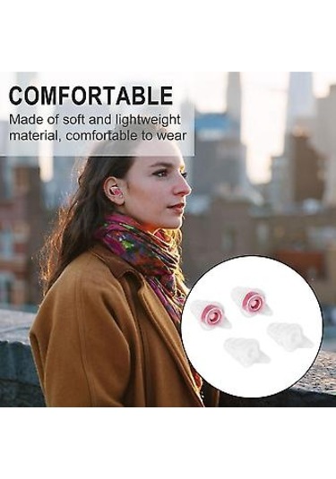 Konserler, Uyku Barları, Dj'ler, Motor Sporları İçin Gürültü Azaltıcı İşitme Korumalı Kulak Tıkacı Yeniden Kullanılabilir Filtre