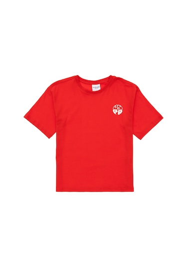 U.s. Polo Assn. Erkek Çocuk Kırmızı Tişört Basic 50295503-vr030 Kırmızı