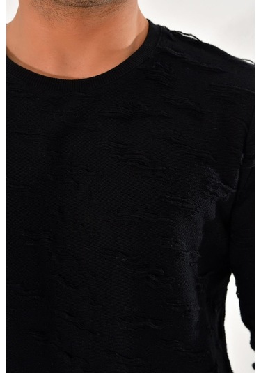 Efor Atr 011 Slim Fit Siyah Spor Triko Siyah