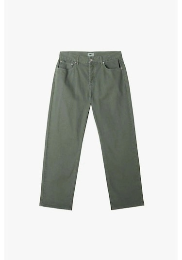 Obey Hardwork Pigment Denim - 100% Pamuk, Şık Tasarım Ve Rahat Regular Fit Yeşil