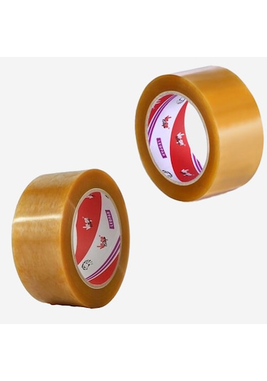 Vege Leopar 45x100 Şeffaf Koli Bandı Koli Bant 48'adet 2 Koli 9