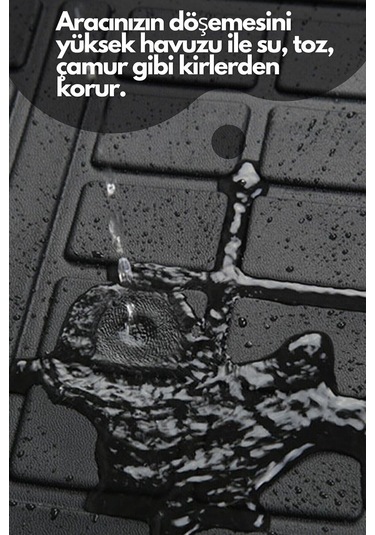 Sare Ford Kuga 2020 Sonrası 3d Bagaj Havuzu