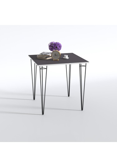 Knsz yemek masası hemdem grisyh 075*080*080 mutfak ofis çalışma