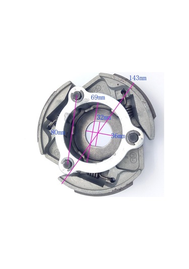 Atv 250 Atv 300 Debriyaj Balatası 143 Mm