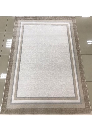 Padişah Halı Eternity 78676 070 Serisi Akrilik Salon Oturma Odası Halısı Kahve - Krem