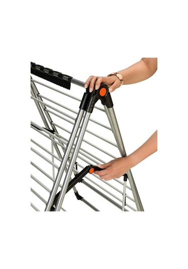 Tevalli T-Mt13 Kurudy Style Alüminyum Çamaşır Kurutmalık Gri