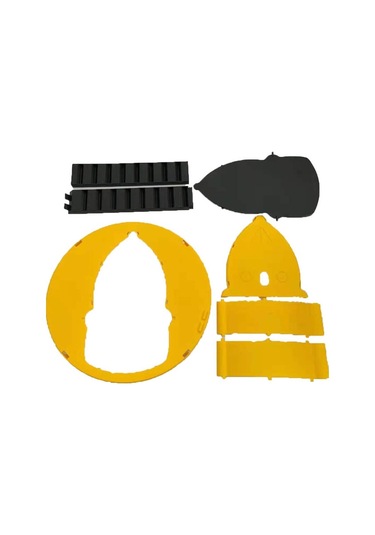 Yeniden Kullanılabilir Plastik Akıllı Fare Kapanı Sarı