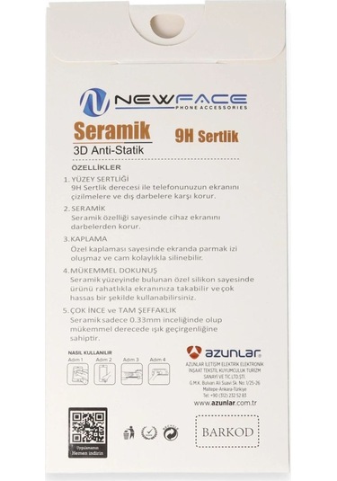 Samsung Galaxy A54 5g 3d Antistatik Mat Seramik Nano Ekran Koruyucu