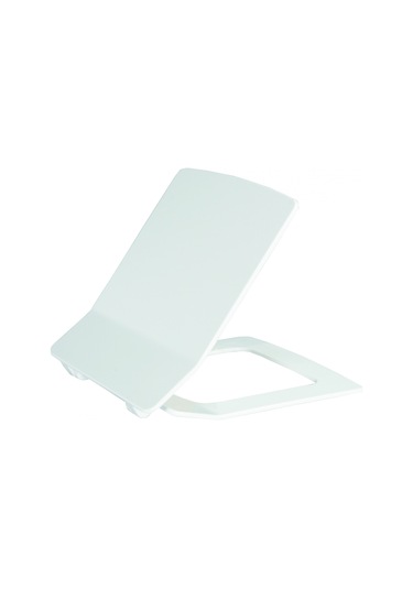 Trend Duroplast Yavaş Kapanan Beyaz Klozet Kapağı Beyaz