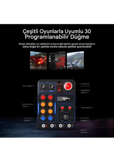 Cb1 Simülasyon Oyunlar Için Çok Işlevli Kontrol Düğme Kutusu