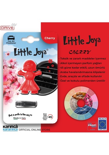 Little Joya Cherry Kalorifere Geçme Oto Kokusu Kiraz