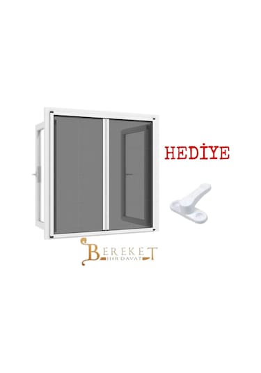 Duble Plise Pileli- Akordiyon Katlanır Sineklik Kapı Pencere