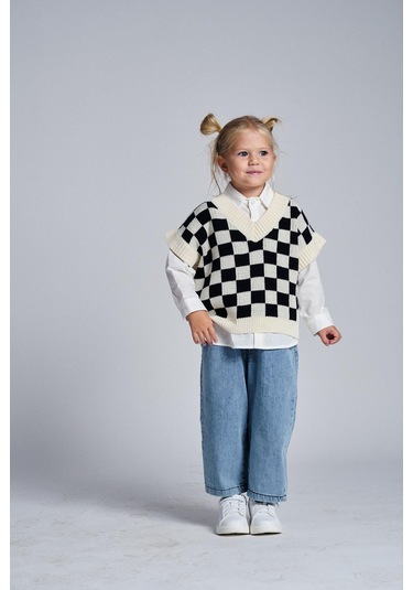 Erkek Süveterli Üçlü Takım Siyah