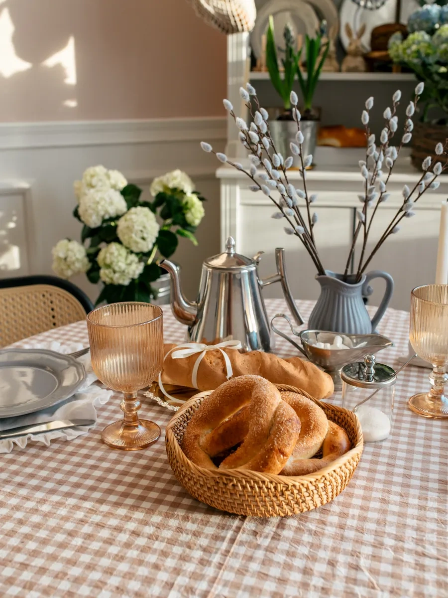 Home Lovers Meyve Ve Küçük Eşyalar İçin Örgülü Saklama Sepeti 280676390 Kahverengi