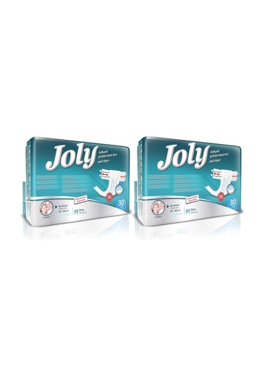 Joly Belbantlı Hasta Bezi Orta Boy M 2 x 30'Lu