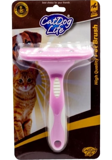202416-Cat&Doglife Kedi Köpek Tüy Toplama Tarağı Silikon Saplı