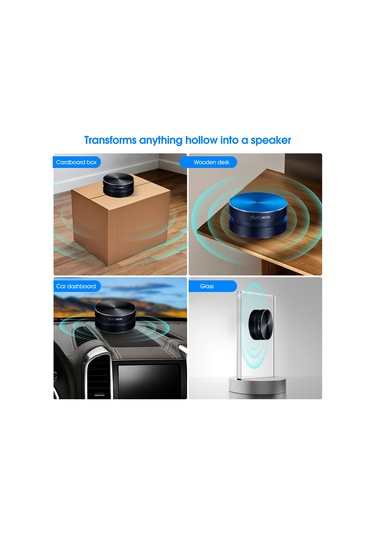 Geeksen Kablosuz Bt 5.0 Kemik İletimli Hoparlör - Taşınabilir Mini Ses Kutusu, 3w Güç, Type-c Şarj