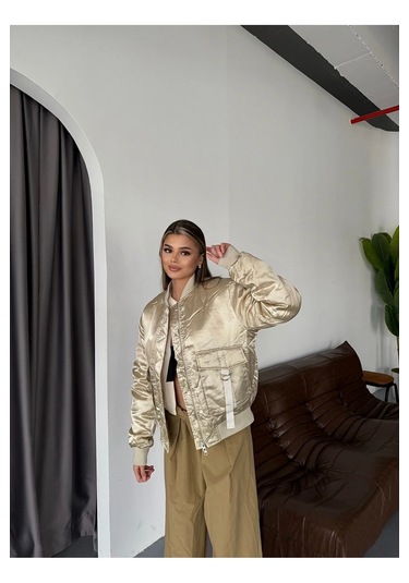 Lea Vıntage Gold Renk Mont
