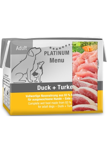 Platinum Ördekli Ve Hindili Yaş Köpek Maması 90gr
