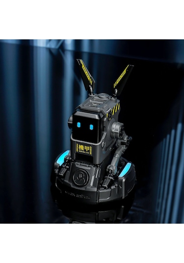 Gravastar Alpha65 Robot Figürlü 65w Hızlı Şarj Adaptörü Ve Şarj Standı, Gri