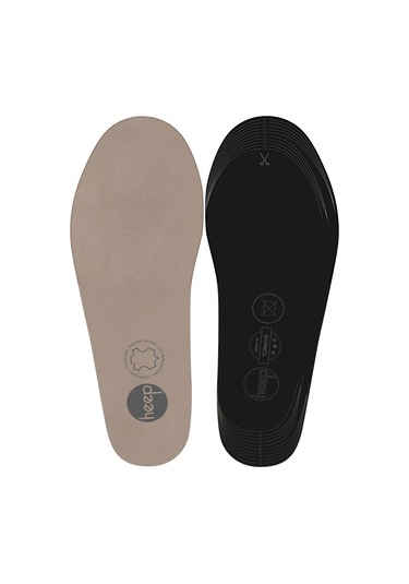 Heep Hakiki Deri Ve Anatomik Bej 23-33 Numara Çocuk Ayakkabı İç Tabanlığı Bej