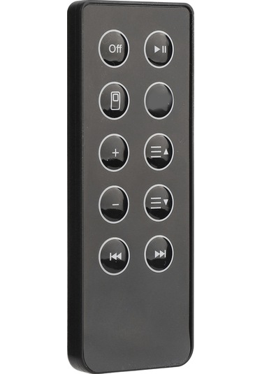 Fosenze Bose Sounddock Serisi 2/3/10, 310100-0100 Hoparlörler İçin Yerine Geçici Kumanda - Program Gerektirmeyen, Dayanıklı Abs Malzeme, Pil Dahil Değil