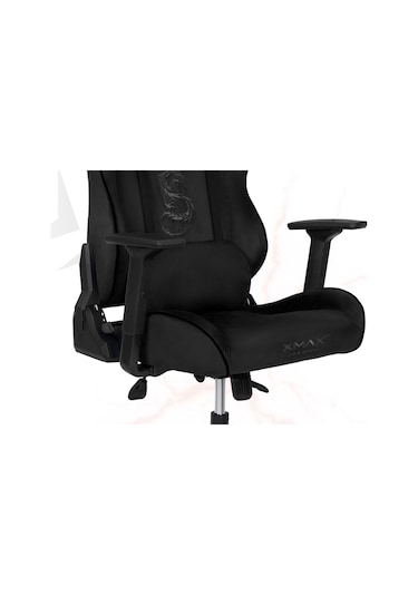 Rio Balerion Terletmez Kadife Kumaş Siyah Gaming Oyuncu Koltuğu - 13 Siyah