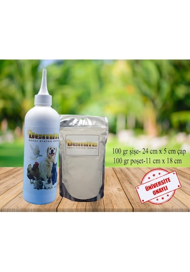 Demite Doğal Kuş Köpek Kedi Bit Pire- Parazit Önleyici (200 G)