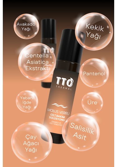 Tto Thermal Molus Verru Cilt Solüsyonu 10 ML