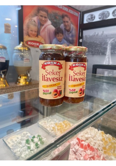 Koska Şeker İlavesiz Kayısı Reçeli 270 Gr 1 Adet