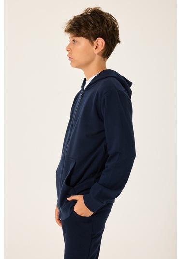 Rolypoly Erkek Çocuk Lacivert Sweatshirt Rp3719-c-v1 Lacivert