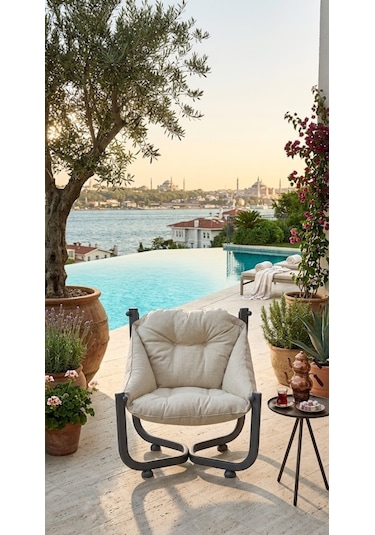 Missidea Standart Elit Relax Ekru Koltuk