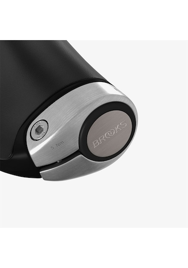 Brooks Gp1 Ergonomik Deri Elcik 100/130mm Siyah/silver A37202 Siyah
