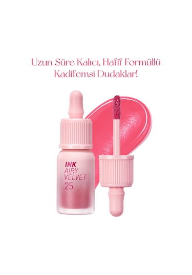 Peripera Ink Airy Velvet 25 Zazzy Peach 25
