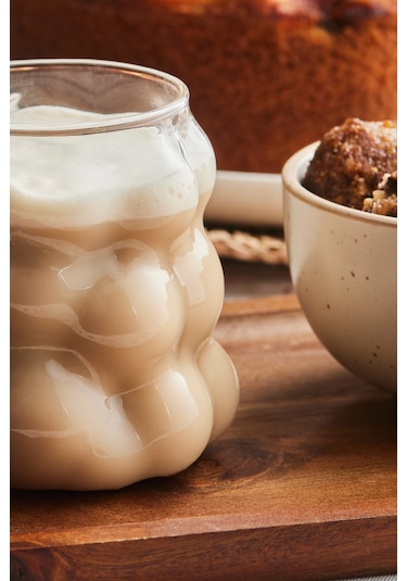 Karaca Bubble Latte Bardağı 390 Ml Şeffaf