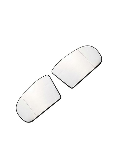 W203 W211 İçin 2 Çift Dikiz Aynası Cam Merceği - Yüksek Netlikte Yedek