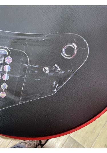 M-910 Kask Camı Siyah-şeffaf