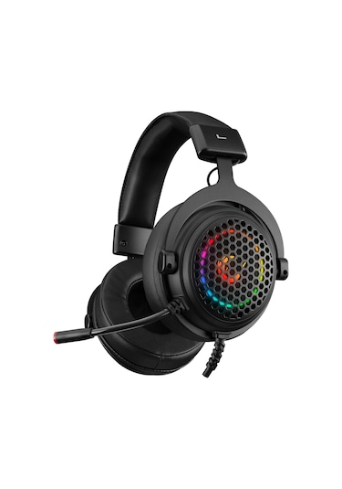 Rampage Majesty Mikrofonlu 7.1 Surround RGB Kulak Üstü Oyuncu Kulaklığı