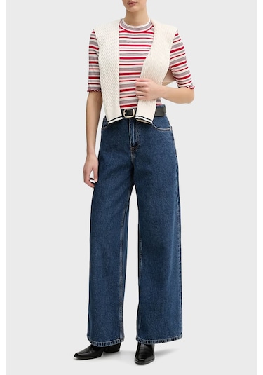 Tommy Hilfiger Bayan Kot Pantolon Ww0ww47695 1a5 Mavi Mavi Tommy Hilfiger Bayan Kot Pantolon Ww0ww47695 1a5 Mavi Mavi
