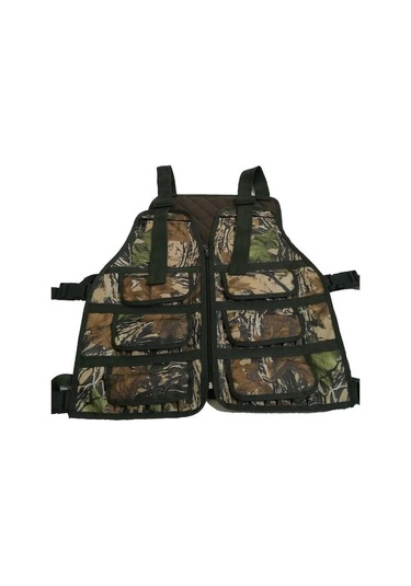 Ayarlanabilen Orman Desen Kolonlu Yelek Kamuflaj