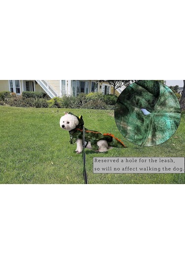 Alligator Dog Costume Hoodie - Halloween Cosplay For Dogs