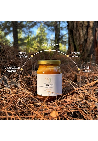 Turan Bal ve Yöresel Bee Energy Üçlü Karışım 450 G